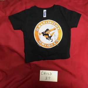 MLB BALTIMORE ORIOLES kids tshirt